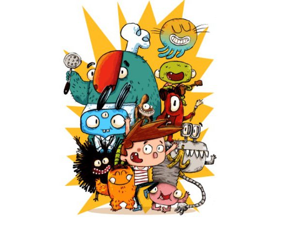 Ganadores concurso Dibuja tu monstruo