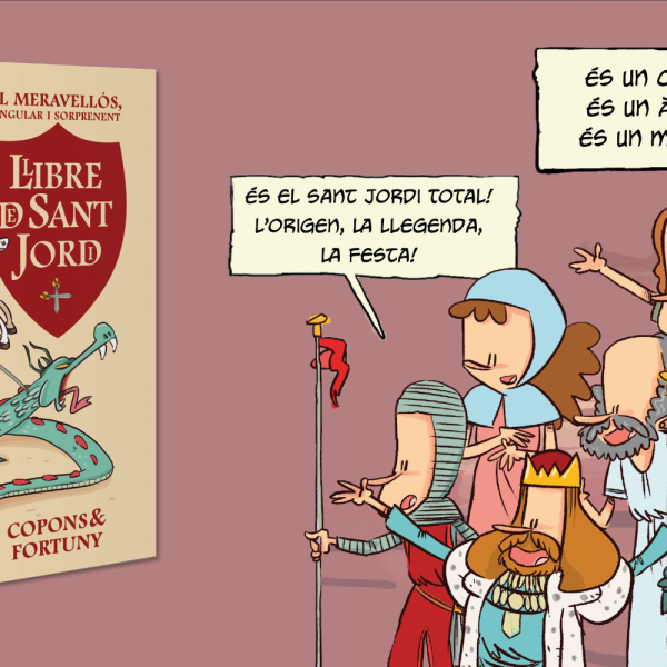 Viu un Sant Jordi total amb Combel!