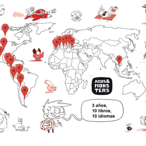 Agus y los monstruos: 10 títulos, 10 idiomas