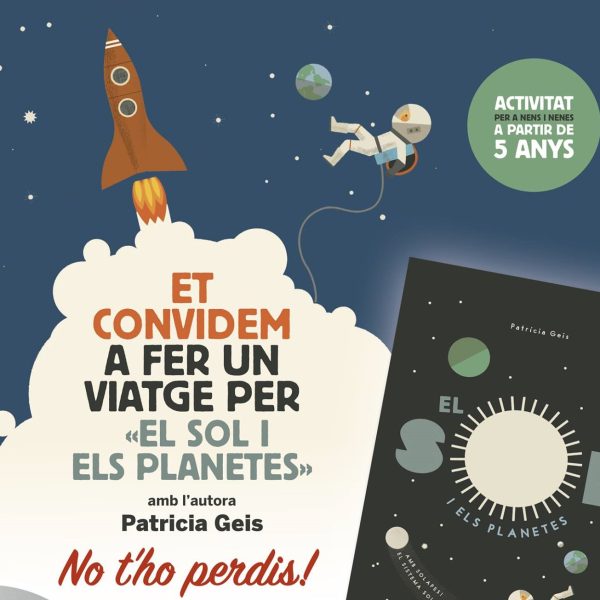 Patricia Geis ens convida a fer un viatge per "El Sol i els planetes"