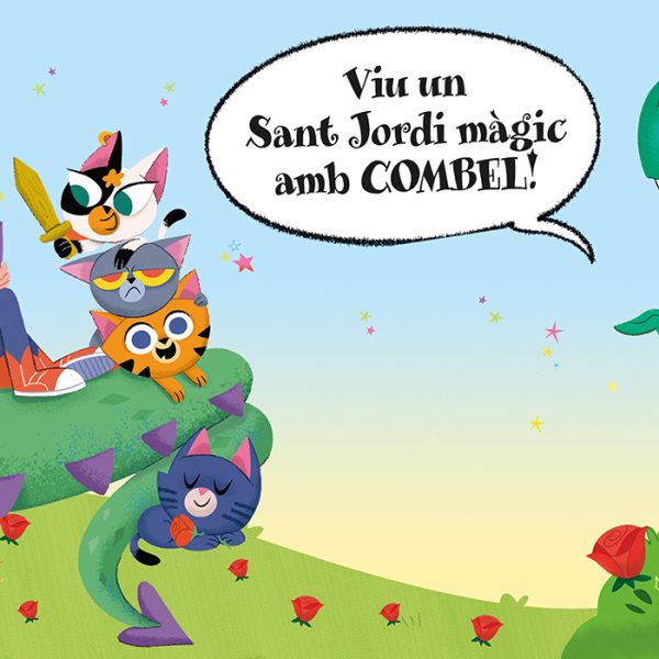 Viu un Sant Jordi màgic amb Combel!