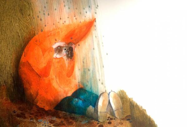 Un gran día de nada, uno de los mejores cuentos ilustrados de Beatrice Alemagna